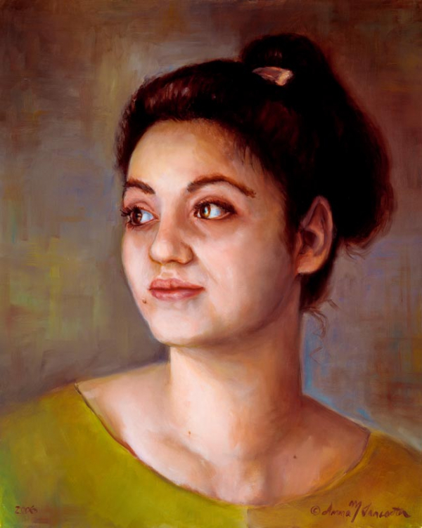 Rosalie Rosalie, 16" x 20" oil on linen