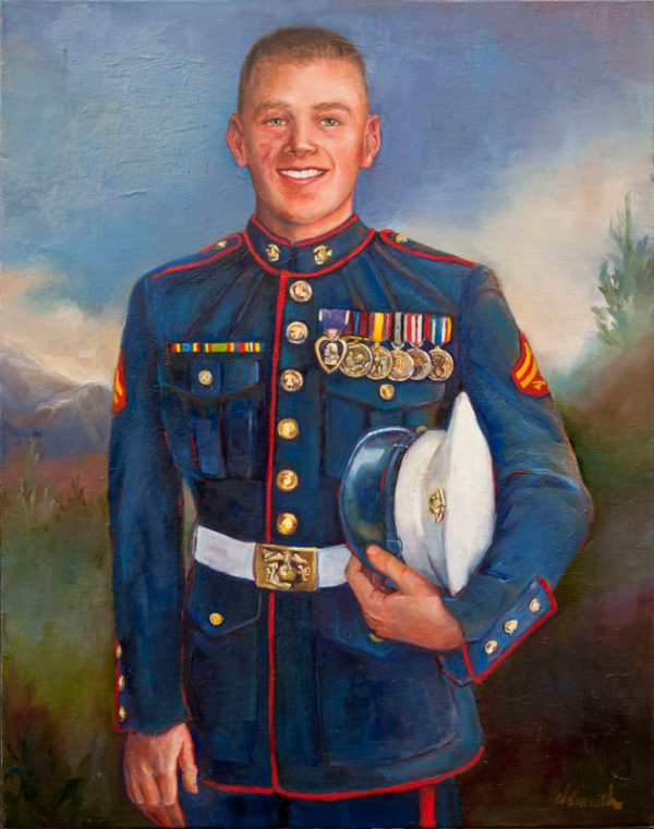 Corporal Matthew Lempke Corporal Matthew Lempke, 24" x 30" oil on linen